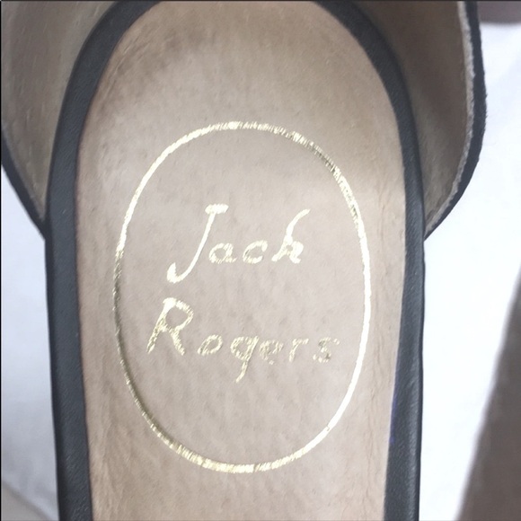 Jack Rodgers Julia Heeled sandles in Black - Picture 8 of 12